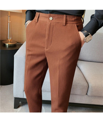 PANTALON TISSUS EN LIN