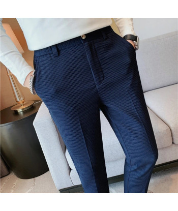 PANTALON TISSUS EN LIN